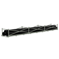 Корзина для металлопроката и труб К_800х6500х600_1т