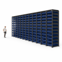 Стеллаж для заготовок со съемными полками Shelf Smart 0,7х0,85_12с_0,7т_132п