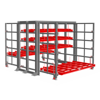 Стеллаж с выкатными кассетами SHELF PRO 2,5х1,25_П_4т_5к_ДЗ_МП