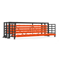 Стеллаж с выкатными кассетами  SHELF PRO 6,0х1,5_П_3т_5к_МП