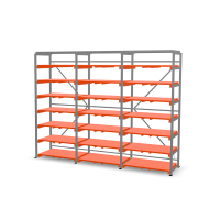 Стеллаж для заготовок со съемными полками Shelf Smart 1,5х1,0_3с_1,2_21п
