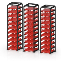 Стеллаж для заготовок со съемными полками SHELF SMART 0,7х0,85_3с_0,5т_33п