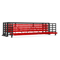 Стеллаж с выкатными кассетами SHELF PRO 6,0х1,5_С_3т_5к_МП
