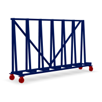 Стеллаж пирамида СПП_2600х500_1500_0,3т