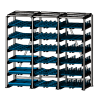 Стеллаж для заготовок со съемными полками SHELF SMART 1,4х1,0_3с_1,7т_18п