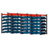 Стеллаж для заготовок со съемными полками SHELF SMART 1,0х1,2_4сп_1,0т_24п