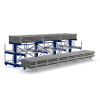 Стеллаж консольный выдвижной Shelf Rolling 5,8х1,0_0,5т_2+1к