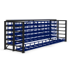 Кассетный выкатной стеллаж для длинномерного металлопроката Shelf Front 6,0х0,75_1т_6к_200
