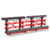 Стеллаж консольный выдвижной Shelf Rolling 5.9х0.5_2т_3+1к