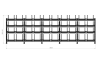 Сотовый выкатной стеллаж Shelf Long 6,0х0,6х0,6_0,4_0,5т_40я