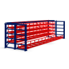 Кассетный выкатной стеллаж для длинномерного металлопроката Shelf Front 6,0х0,75_1т_5к_200