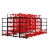 Кассетный выкатной стеллаж для длинномерного металлопроката Shelf Front 6,0х1,0_1т_4+1к_2с