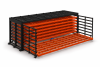Стеллаж с выкатными кассетами  SHELF PRO 6,0х2,0_С_6т_7к+1к_ЭП